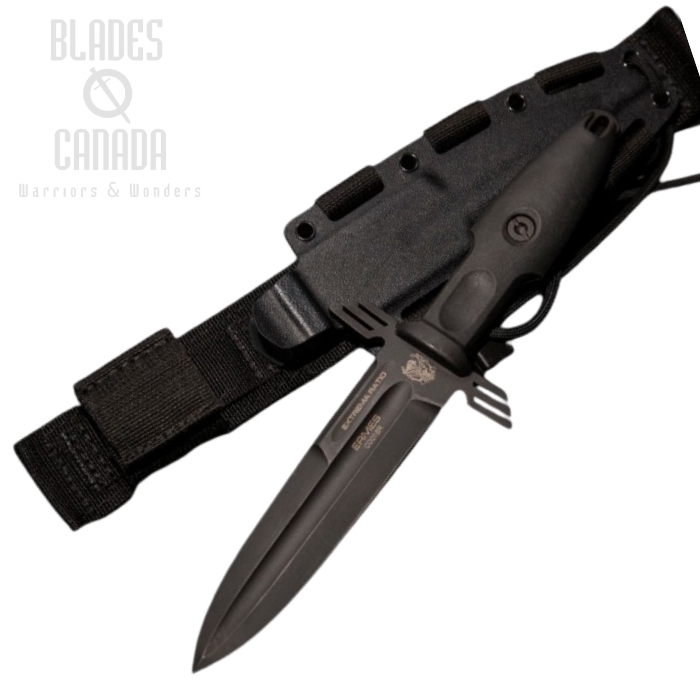 Extrema Ratio ERMES Operativo Fixed Blade Knife, Bohler N690, FRN Black Extrema Ratio ERMES Operativo Fixed Blade Knife, Bohler N690, FRN Black